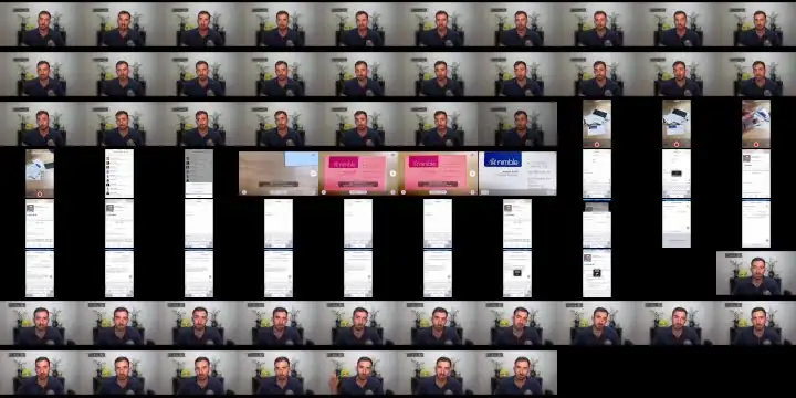 The Nimble Way - Being Nimble at Conferences by Scanning Business Cards