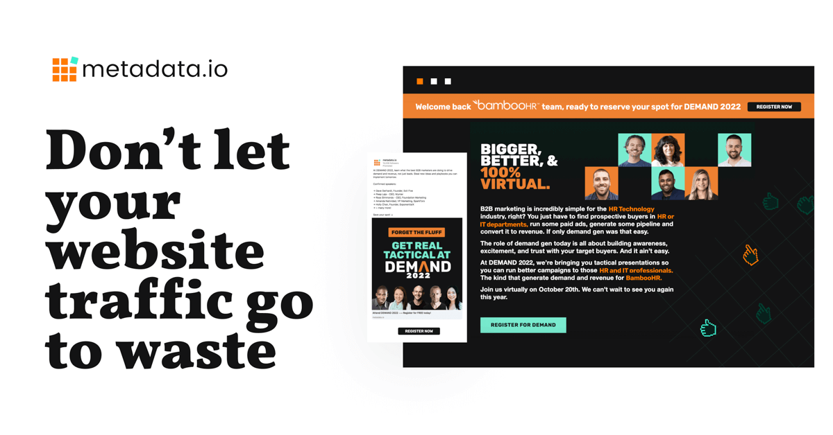 Don't let your traffic go to waste