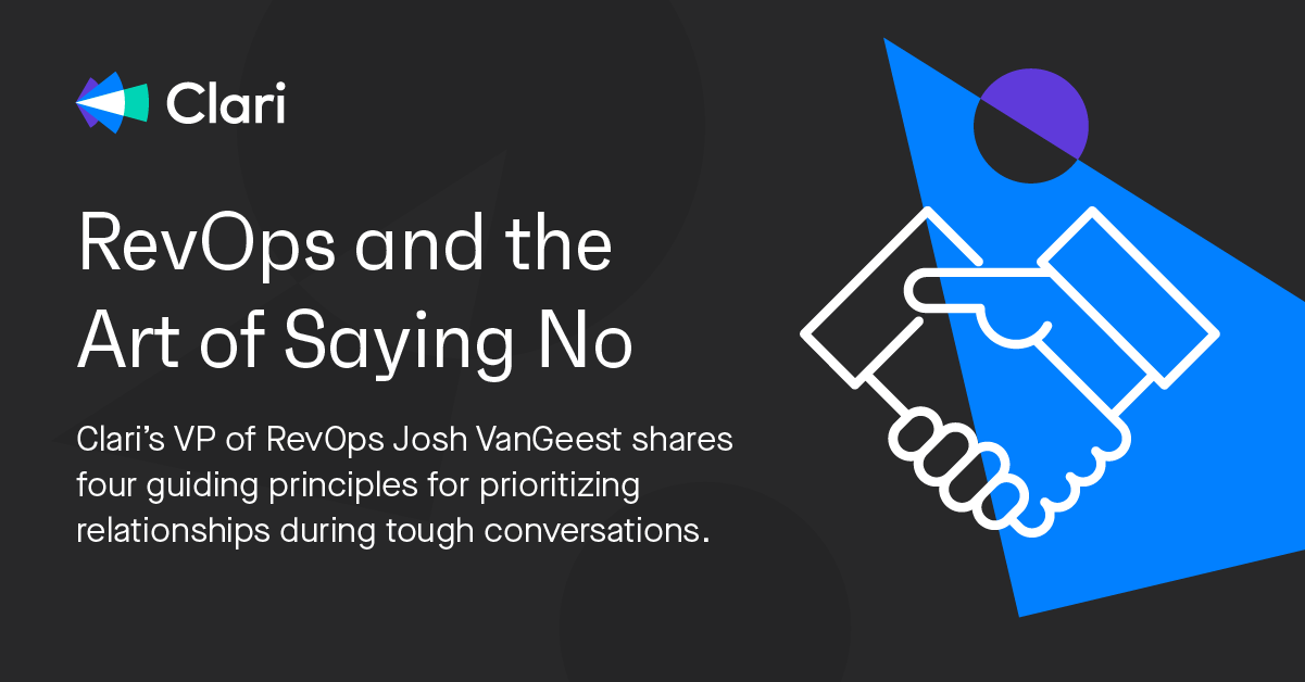 RevOps and the Art of Saying No