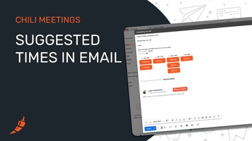 One-Click Booking With Suggested Times In Email
