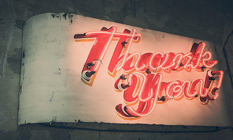 The interview isn't over until you've written "thank you"