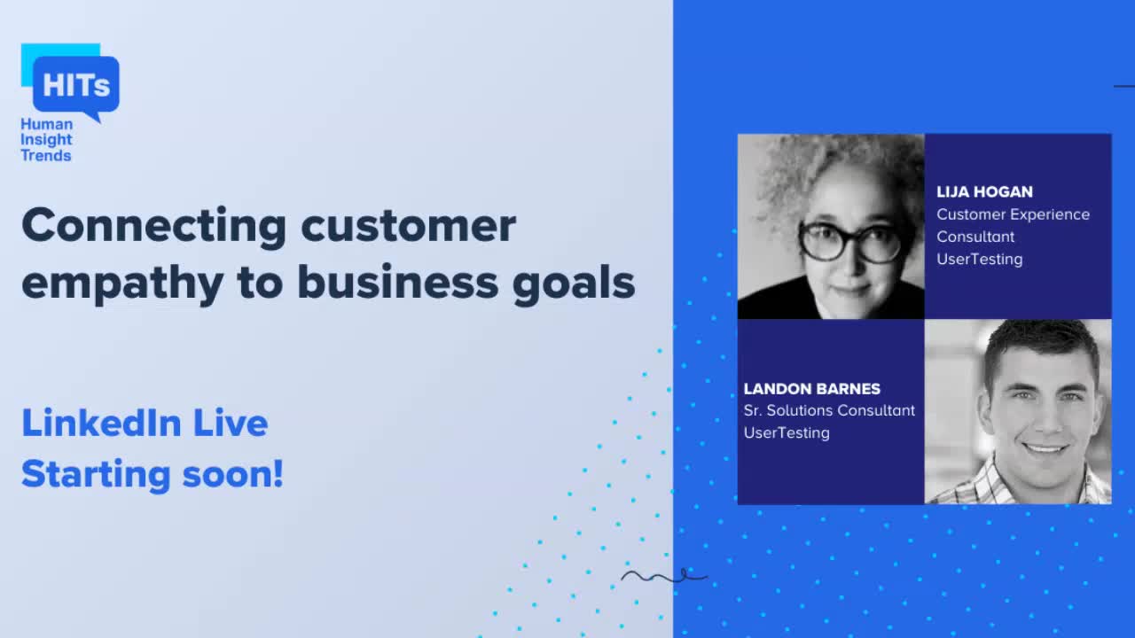 UserTesting on LinkedIn: Connecting customer empathy to business goals | 11 comments