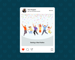 Using job change alerts and notifications to boost cold outreach