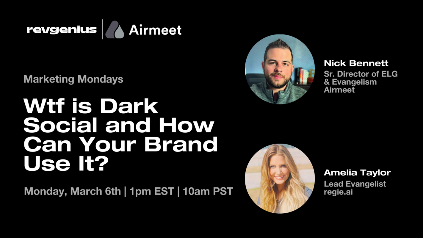 Marketing Mondays| Wtf is Dark Social and How Can Your Brand Use It?