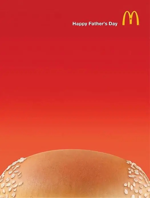 Clever "Father's Day" McDonald's Ad - Swipe File