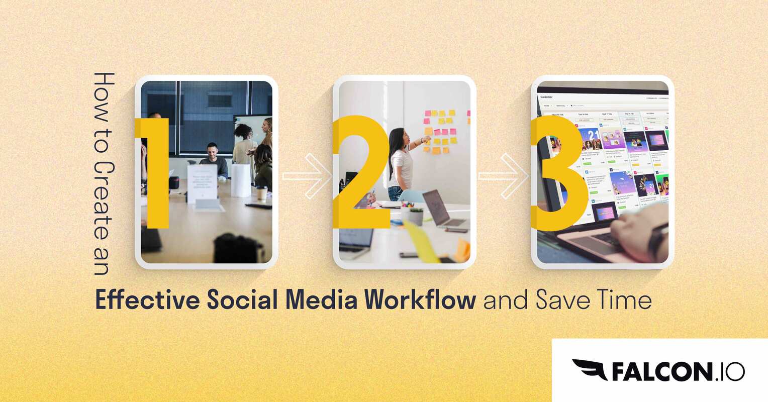 Explore how you can create a workflow to put your social media plan into motion.