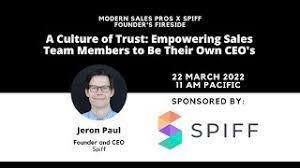 A Culture of Trust: Empowering Sales Team Members to Be Their Own CEO's