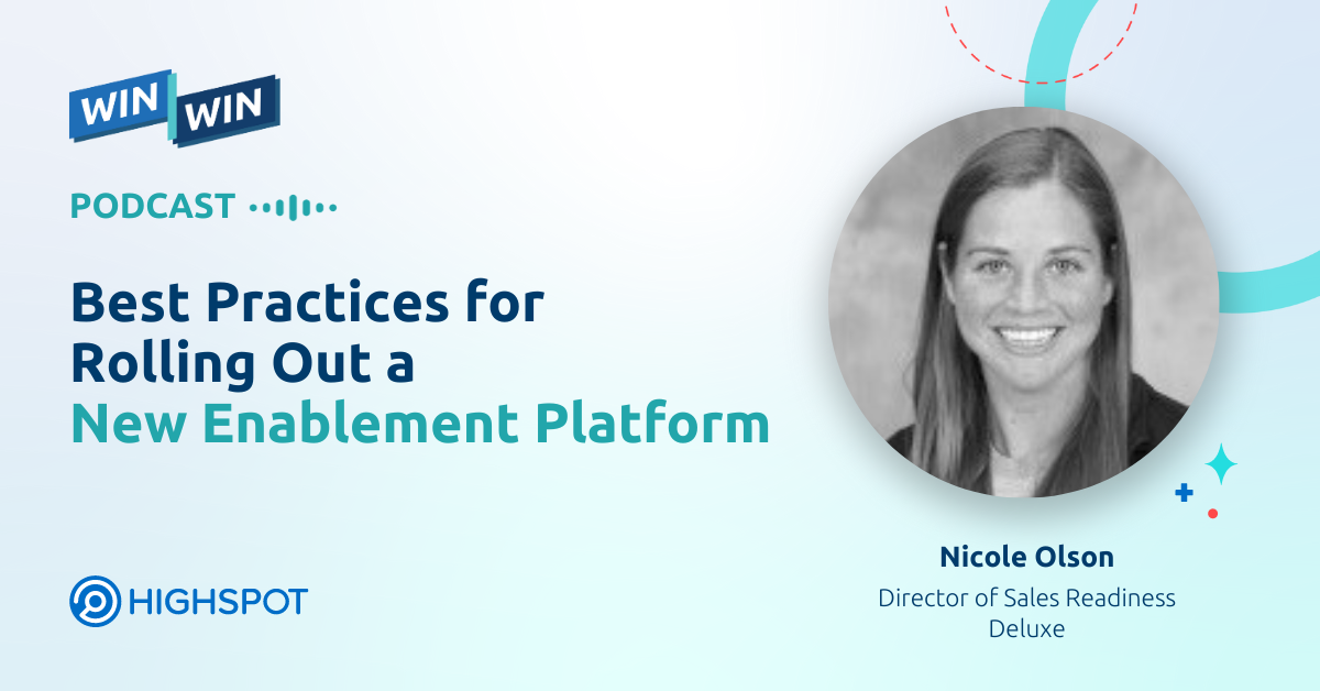 Episode 42: Best Practices for Rolling Out a New Enablement Program