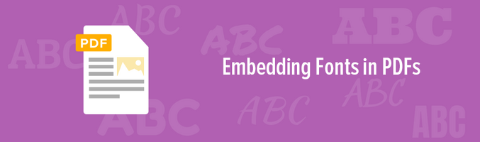 Embedding Fonts in PDFs - Foxit PDF Blog