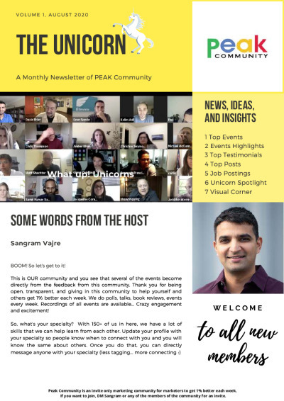 The Unicorn  - Aug 2020