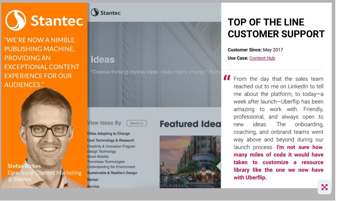 Why Stantec Loves Uberflip