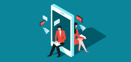 All of my friends live on the internet