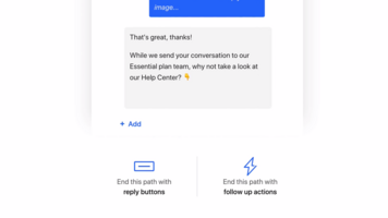 Design an inbound Custom Bot | Intercom Demos