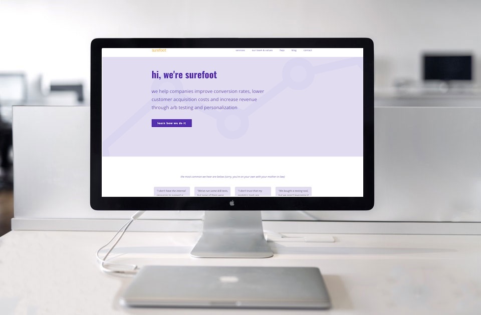 Convert Case Study: Surefoot