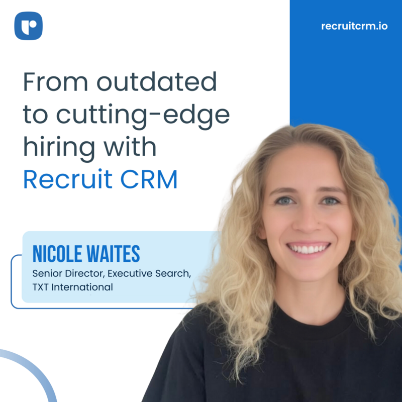 TXT International's journey to a unified recruitment hub with Recruit CRM