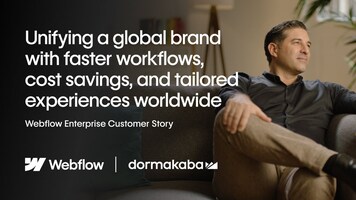 Limitless Creativity: How Webflow revolutionized dormakaba's workflow