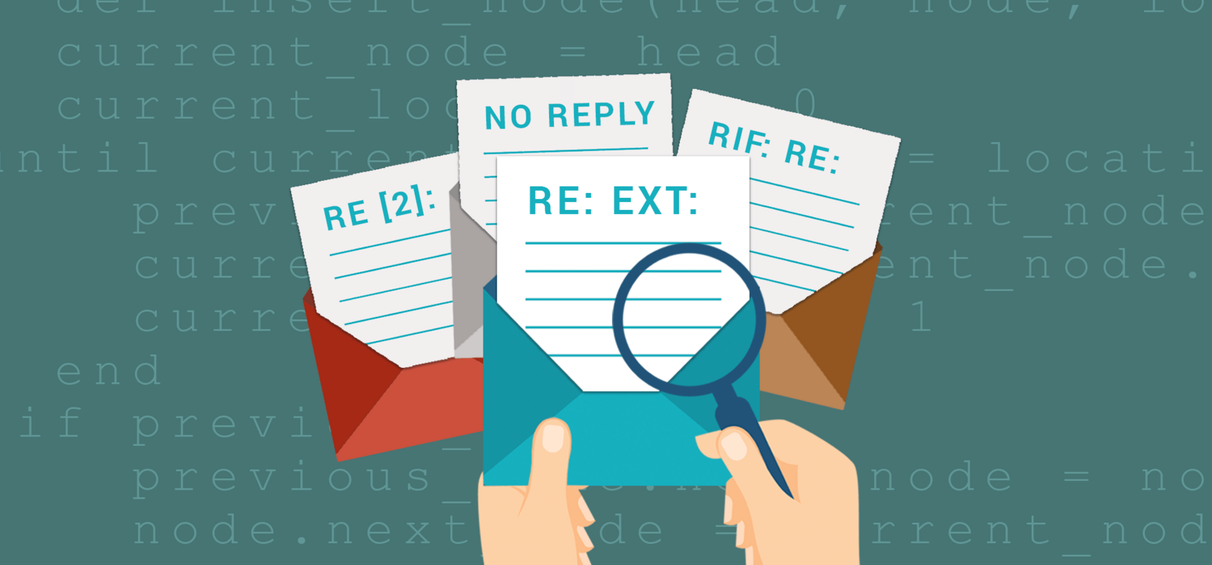 The great "email follow up" feature and how we find replies