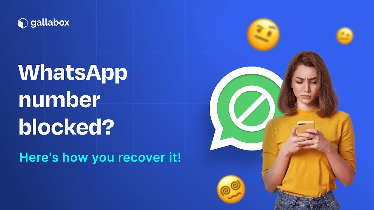 WhatsApp number blocked? Here's how you recover it!