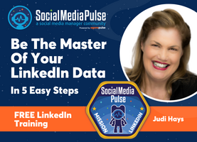 Be The Master Of Your LinkedIn Data In 5 Easy Steps (Judi Hays)