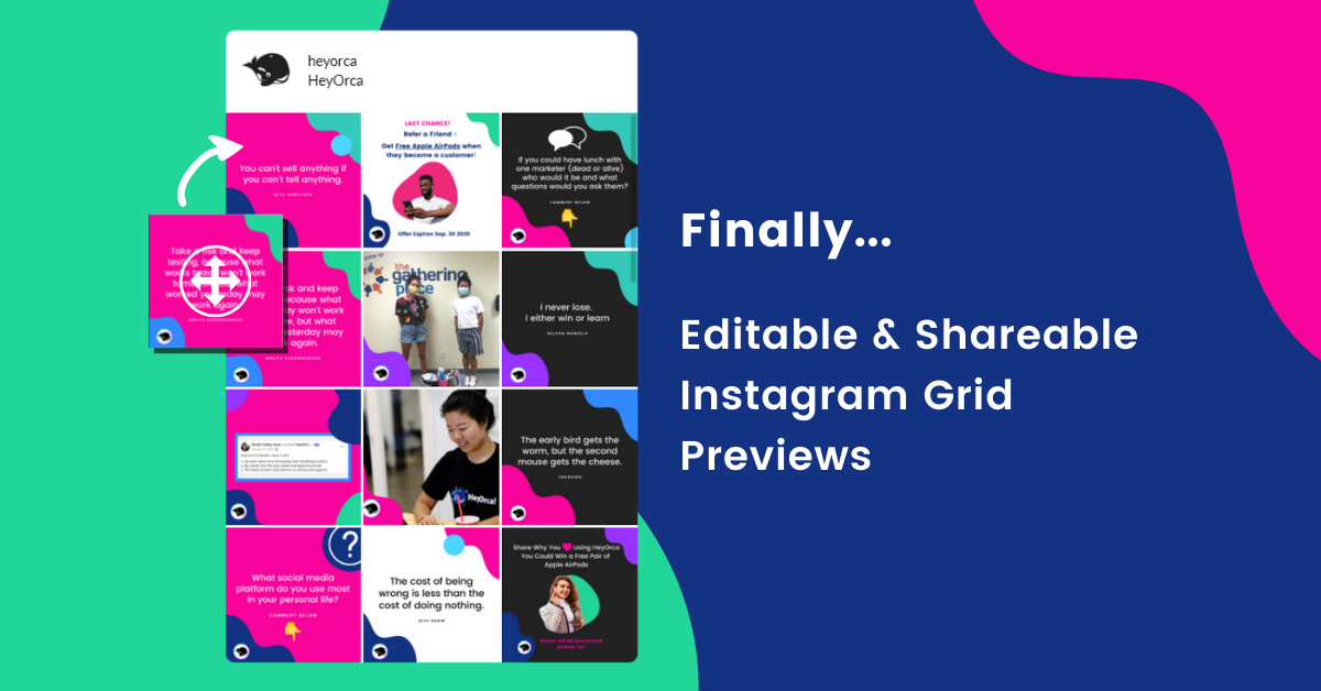 How to Edit & Share Instagram Grid Previews