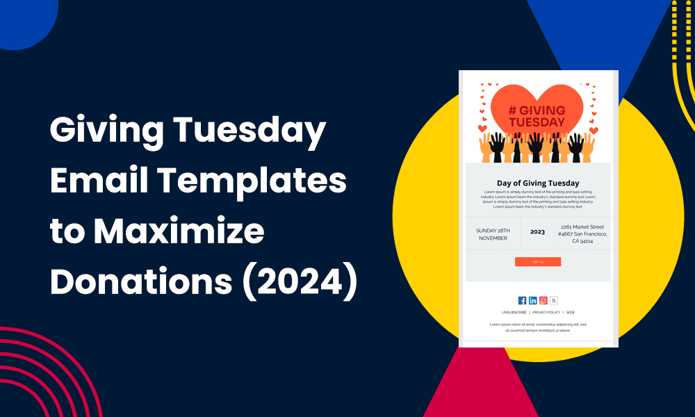 Giving Tuesday Email Templates to Maximize Donations (2024)