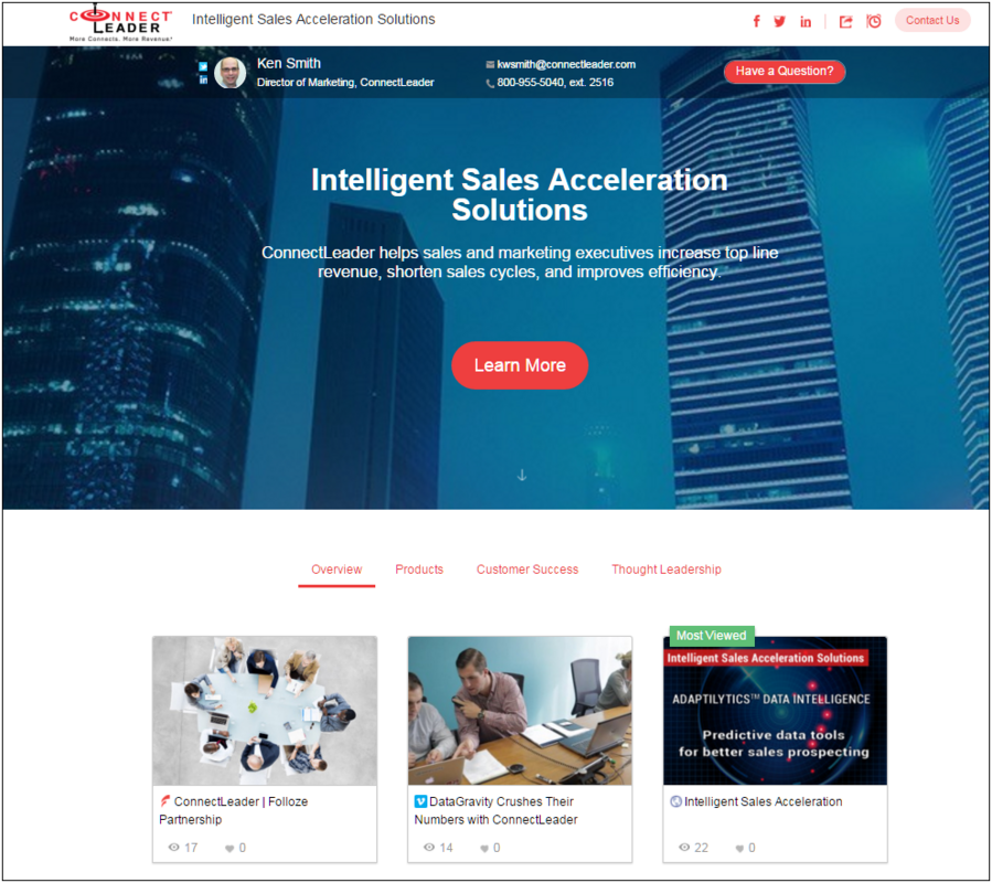 Folloze and ConnectLeader introduce integrated service to improve B2B lead qualification