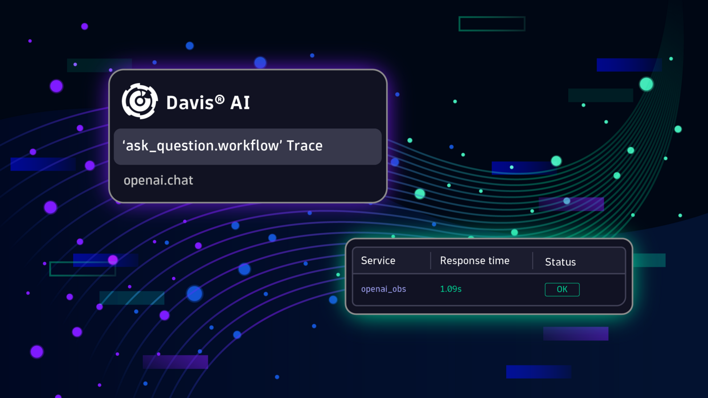 Enhanced AI model observability with Dynatrace and Traceloop OpenLLMetry
