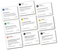 The evolution of employee engagement starts now - with Playbooks by LEON.