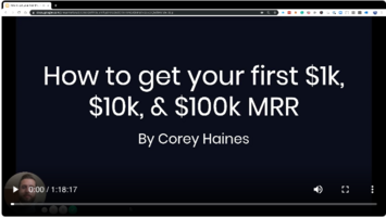 How to Get Your First $1k, $10k, & $100k MRR