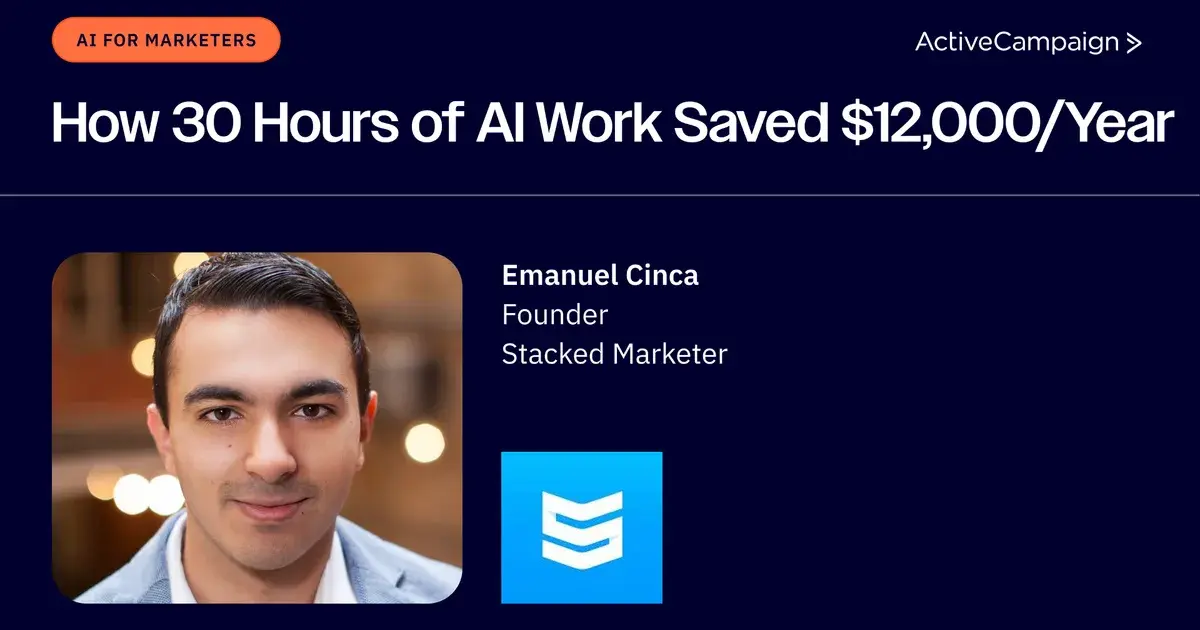 AI for Marketers: How 30 Hours of Work with AI Saved $12,000/Year in Analytics Costs