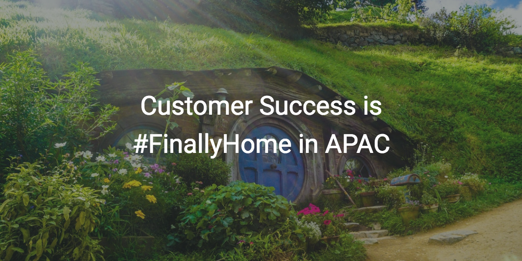 Customer Success is #FinallyHome in APAC | Customer Success and Product Experience Software | Gainsight