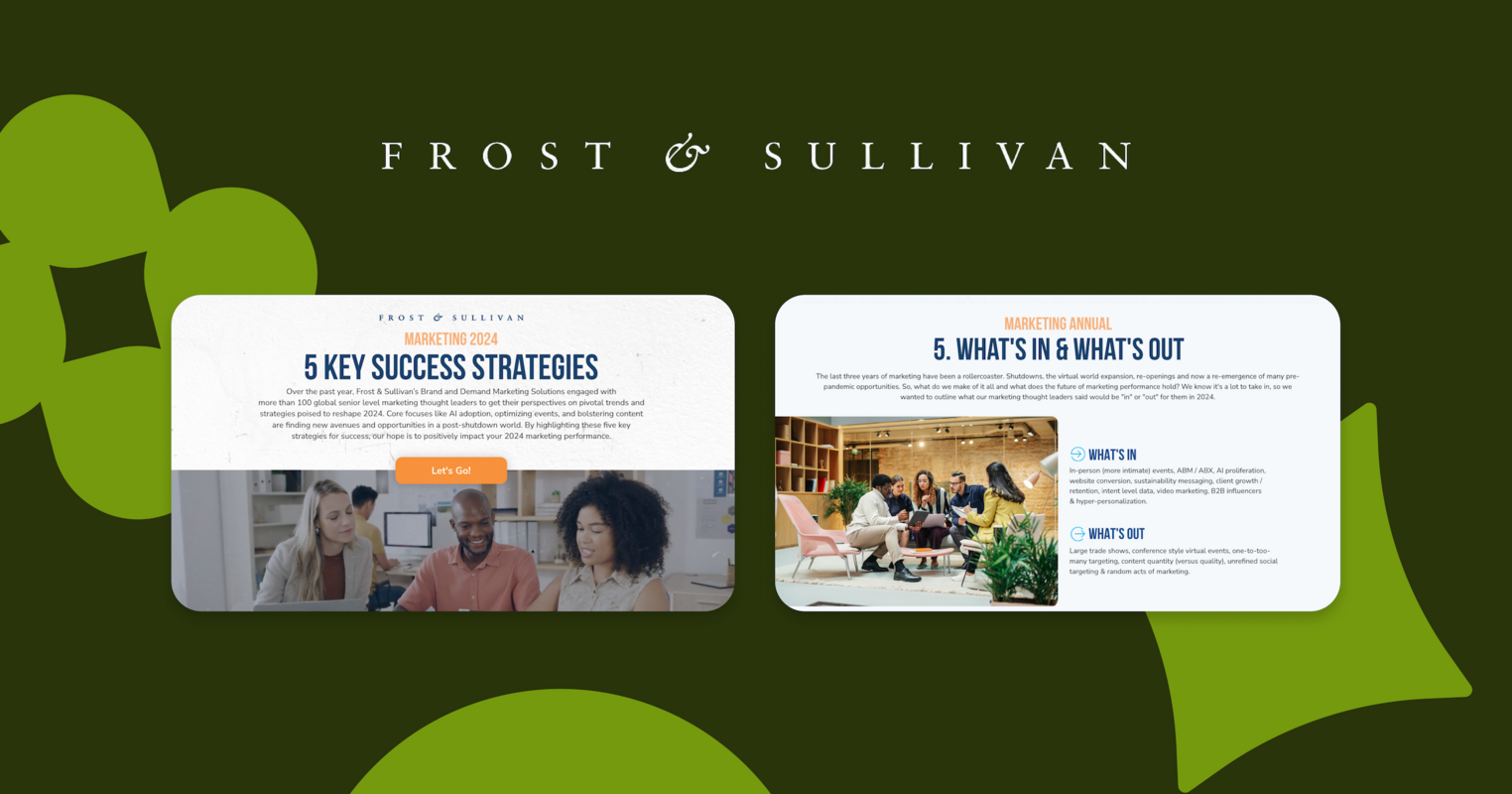 Revolutionizing B2B Marketing: Frost & Sullivan's Journey with Ceros