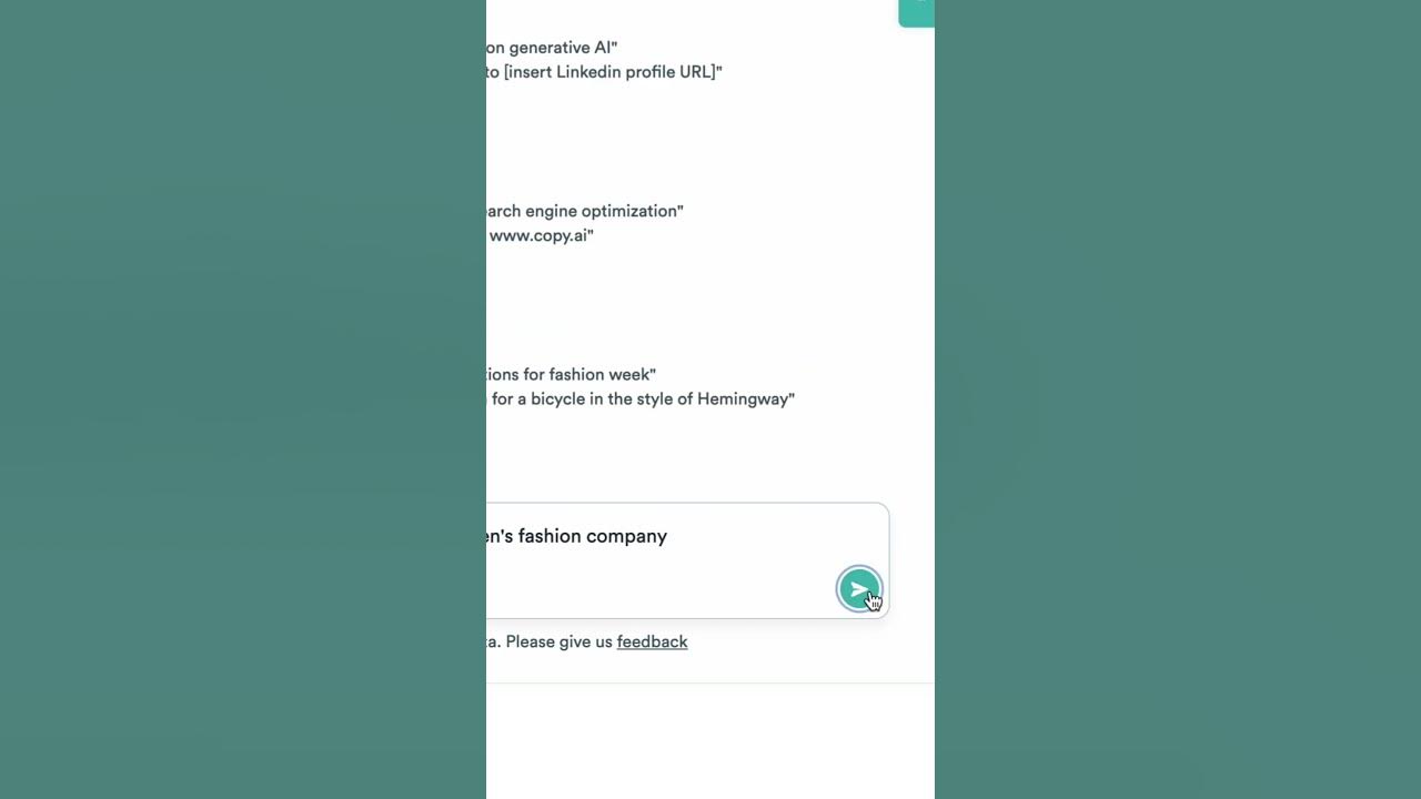 Copy.ai Prompt Library
