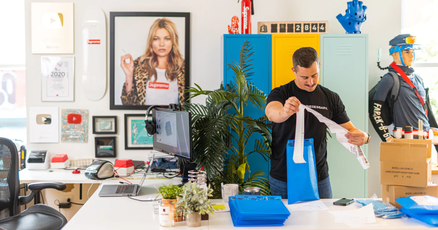 A Day in the Life of the Creator Behind Unnecessary Inventions