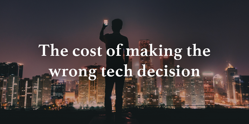 The Cost of Making The Wrong Tech Decision | Gainsight