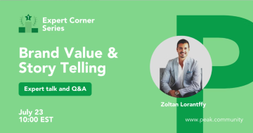 Brand Value & Story Telling w/ Zoltan Lorantffy