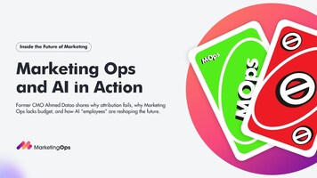 From CMO to CEO: AI, Martech, and the Future of Marketing Ops | Ops Cast with Ahmed Datoo