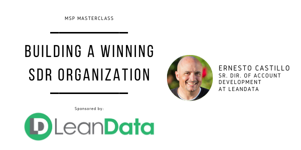 Building a Winning SDR Organization