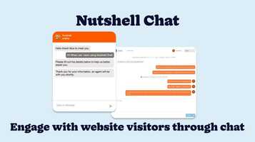 Engage With Visitors on Your Website Through Nutshell Chat 
