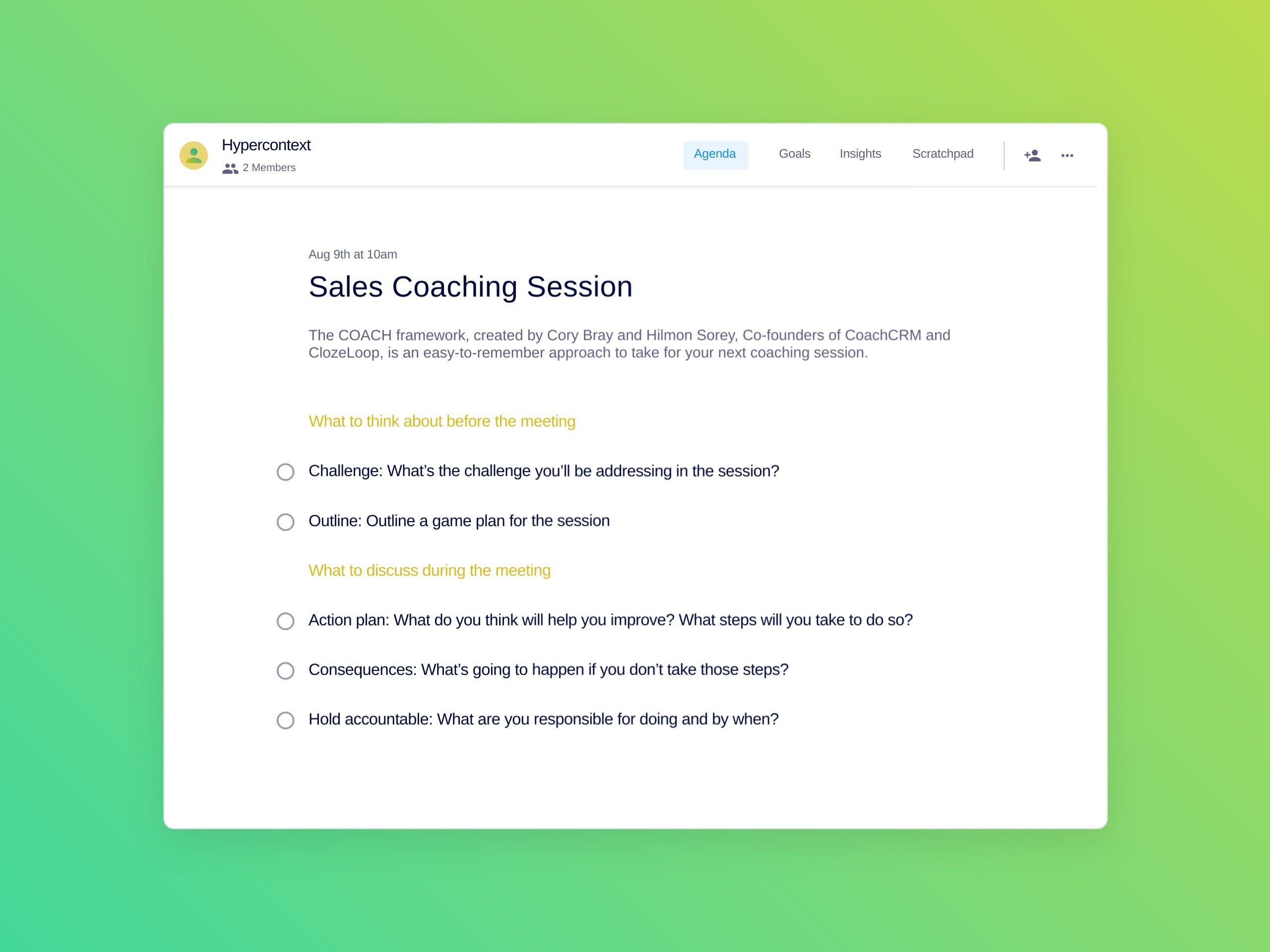 Resources to support high-performing sales teams 📈