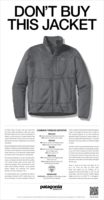 Patagonia Anti-Black Friday Ad - Swipe File