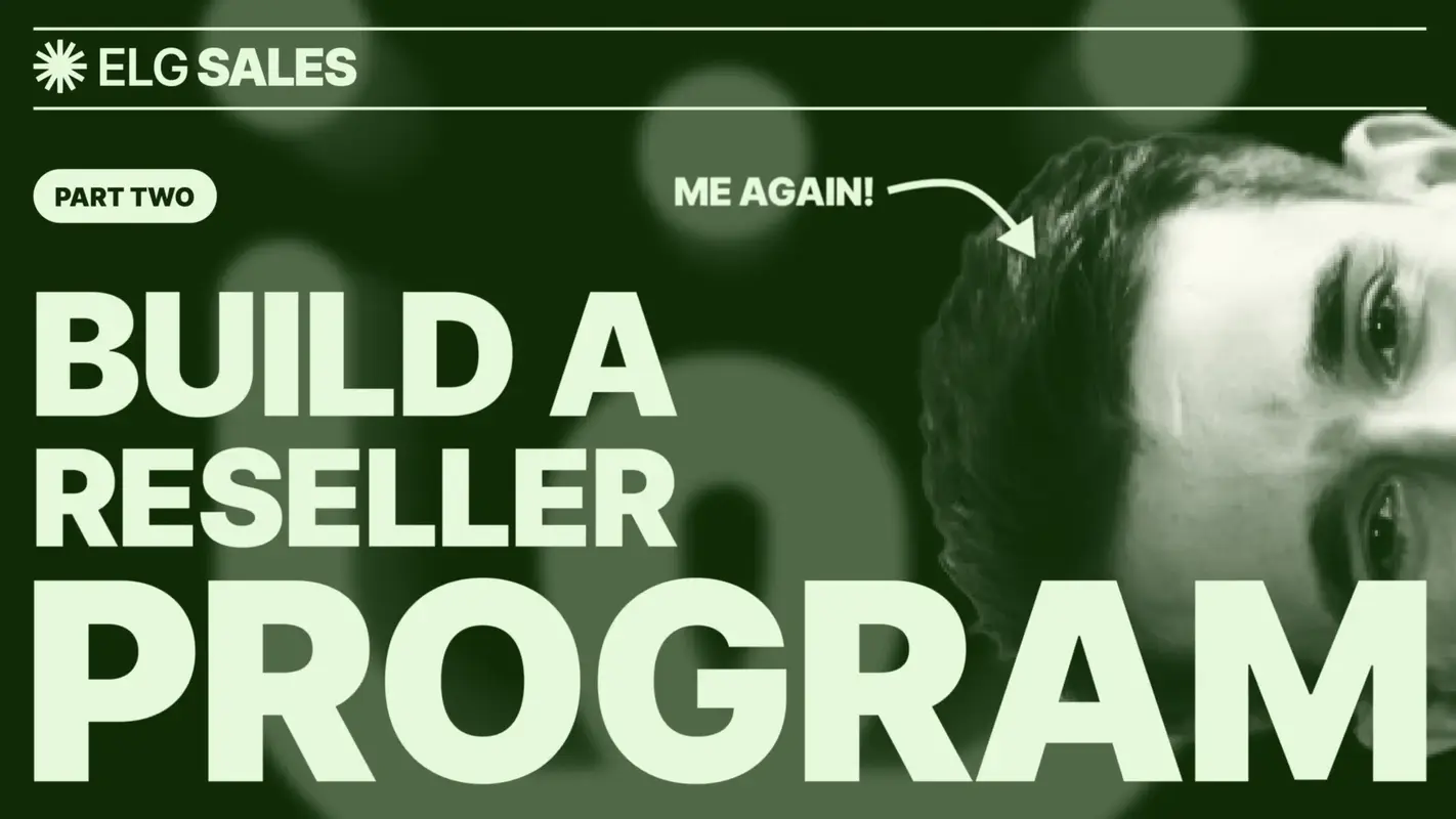 How to scale your reselling program 