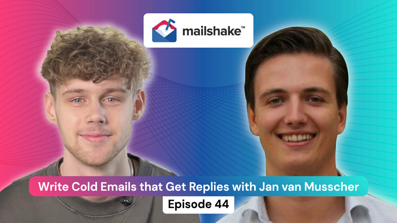 Write Cold Emails that Get Replies with Jan van Musscher