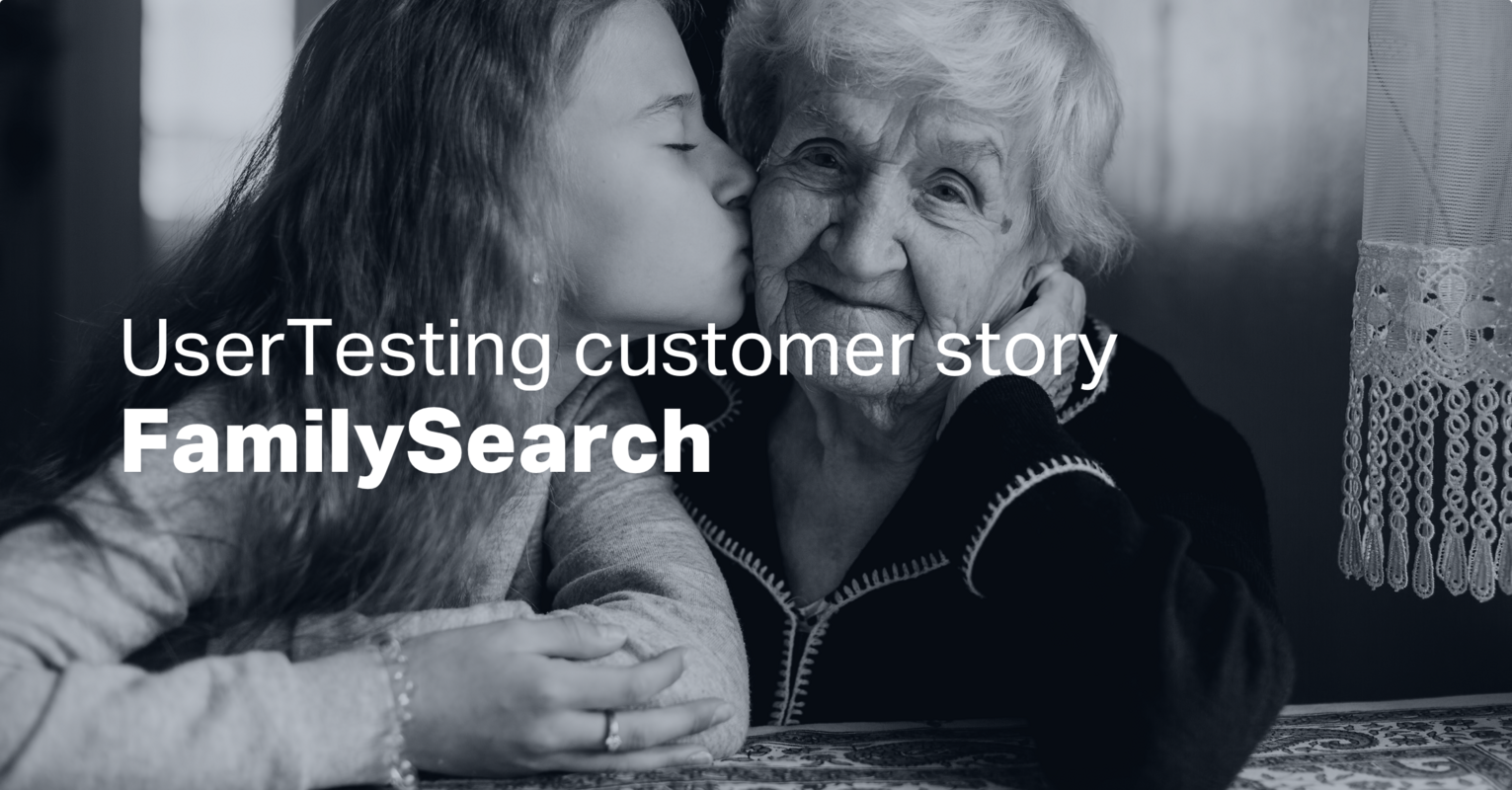 FamilySearch + UserTesting