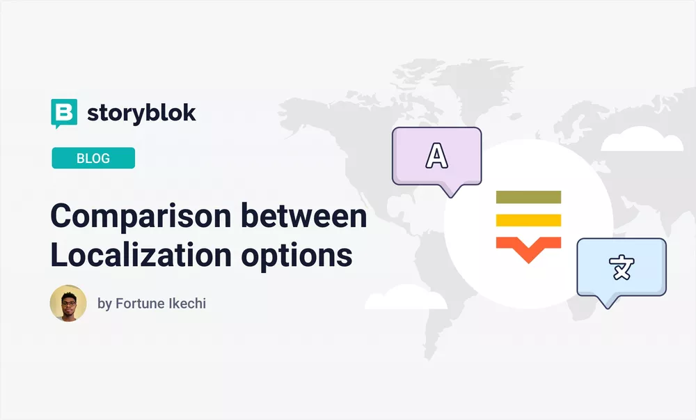 Comparison between localization options 