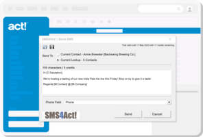 Introducing SMS4Act! - Unlocking new avenues of communication