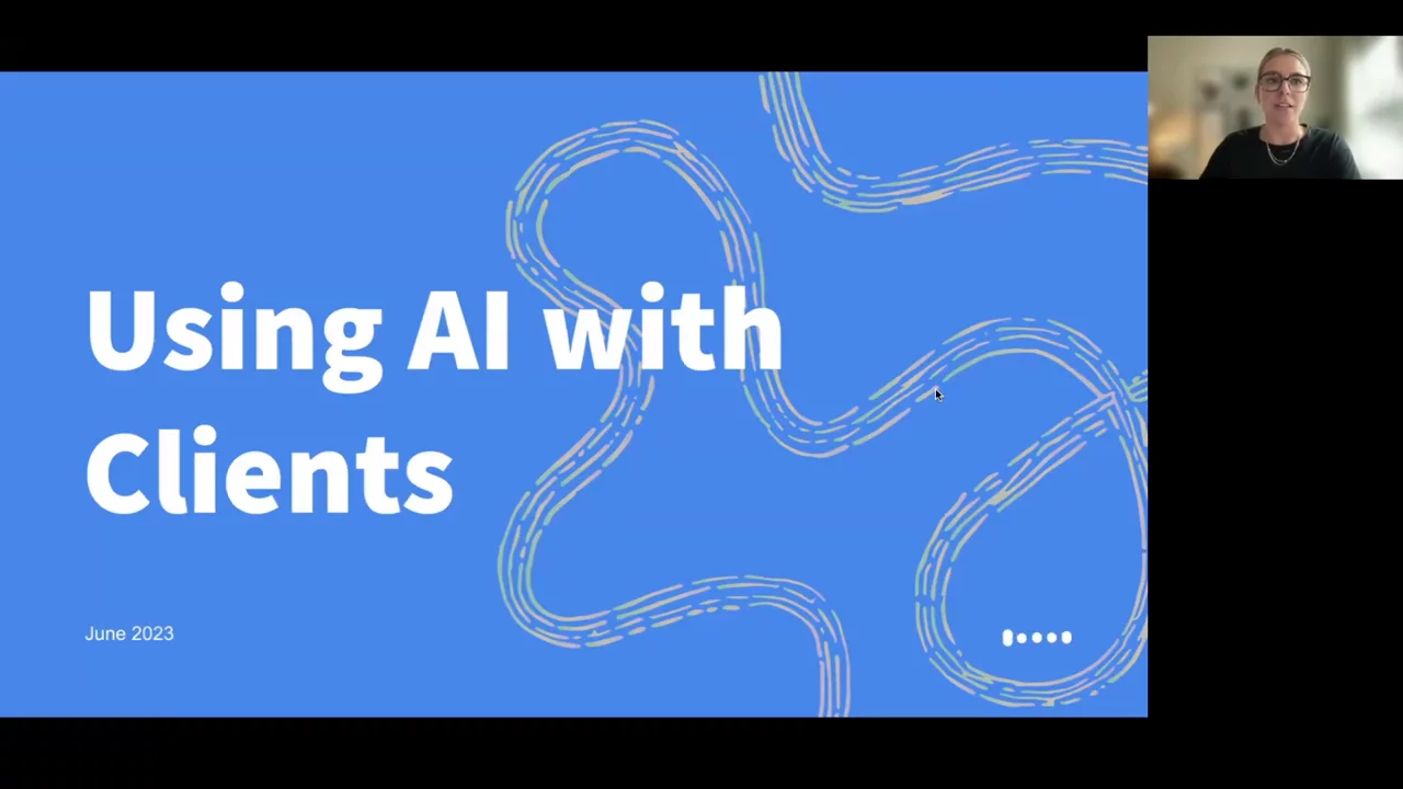 Using AI with Agency Clients