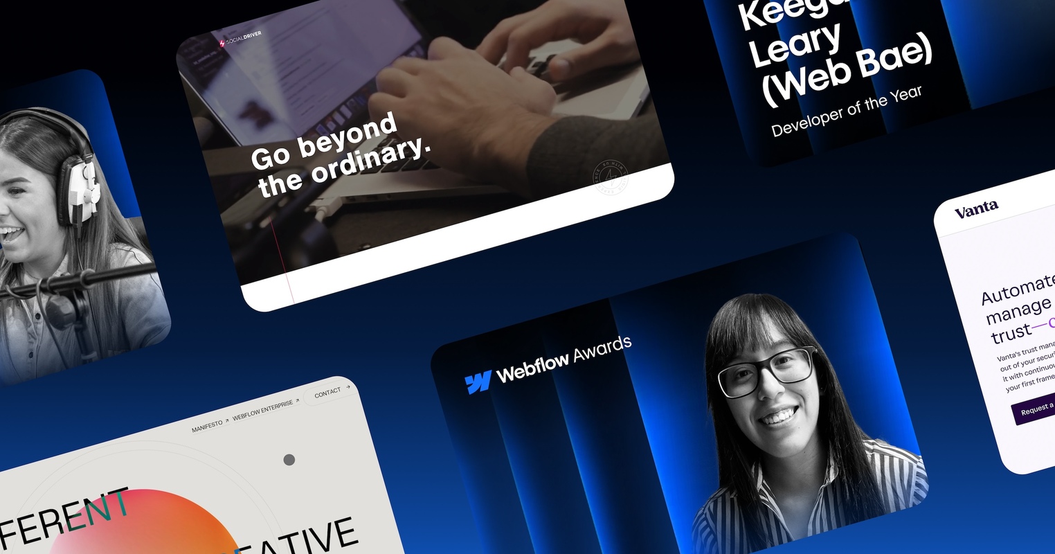Announcing the 2024 Webflow Awards winners | Webflow Blog