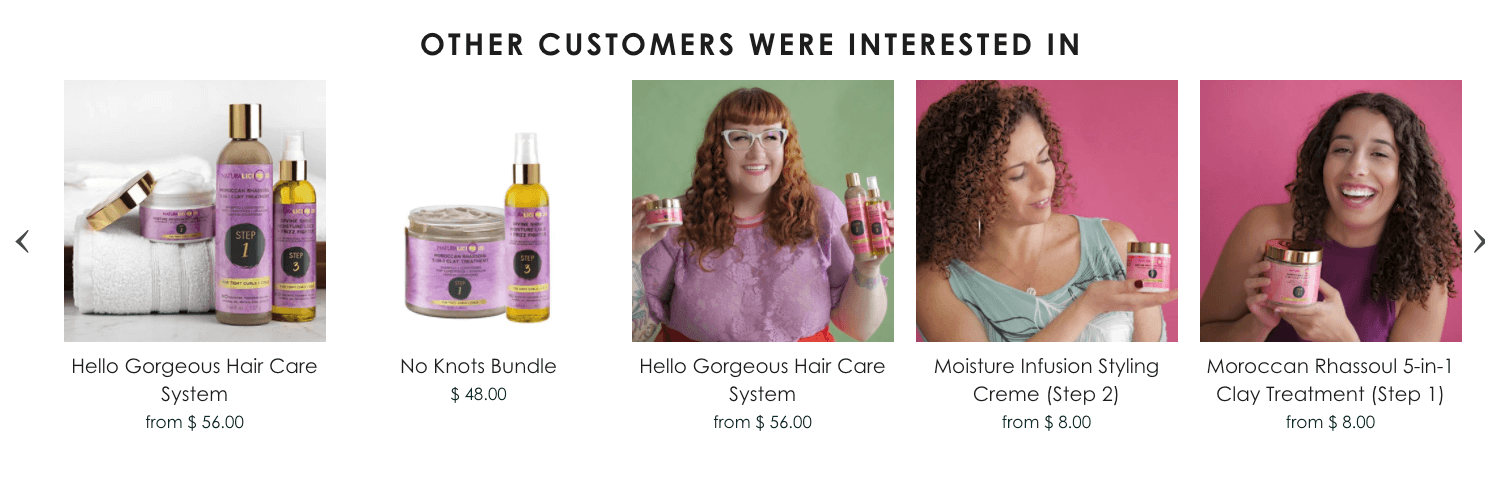 Product Recommendation Examples & Templates