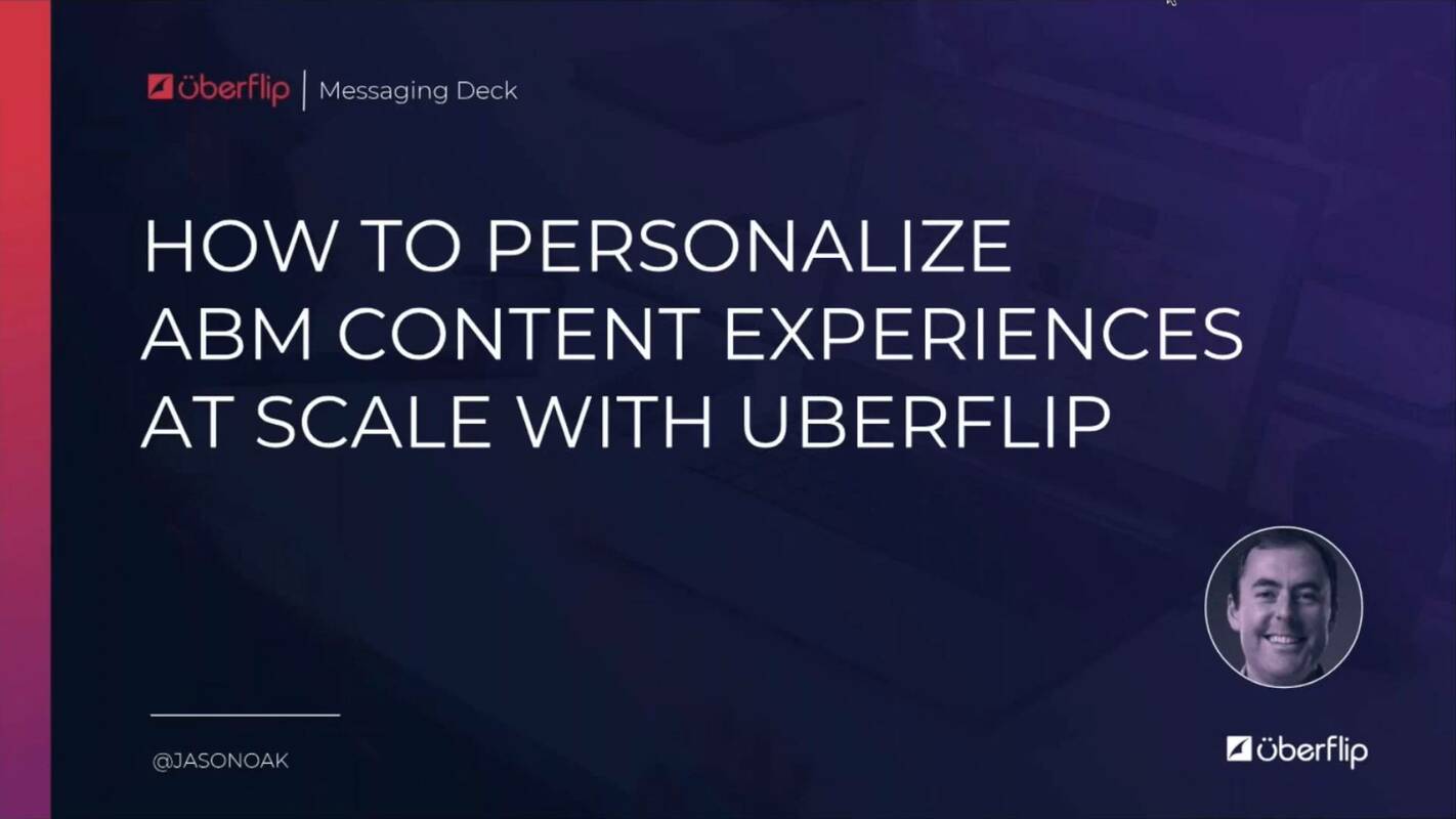 Don't Sweat It! How to Create Personalized Content Experiences for Your ABM Programs at Scale 